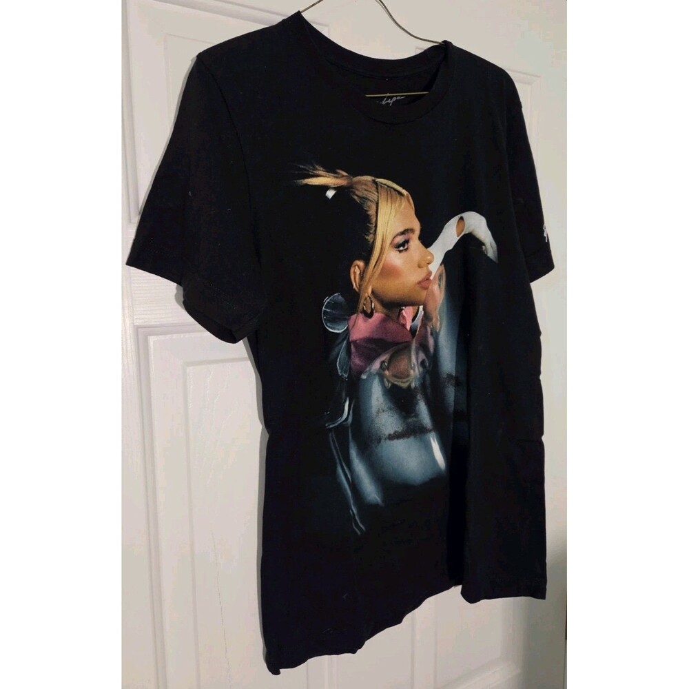 Dua Lipa Nostalgia Tour first arena tour 2020 Medium Black Tshirt M Pop Tee